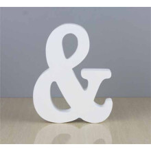 Lettera A in legno bianco per decorazioni murali, alfabeto in MDF vuoto da 12 pollici con superficie liscia, versatile per decorazioni per la casa,