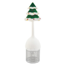 Série de noël passoire à thé en Silicone fuite de thé-style 9