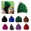 Keeping Warm Christmas Tree Hat-Grass green white fu child 3