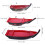 Serving Plate Sushi Display Plate Plastic Texture for-Red small 3