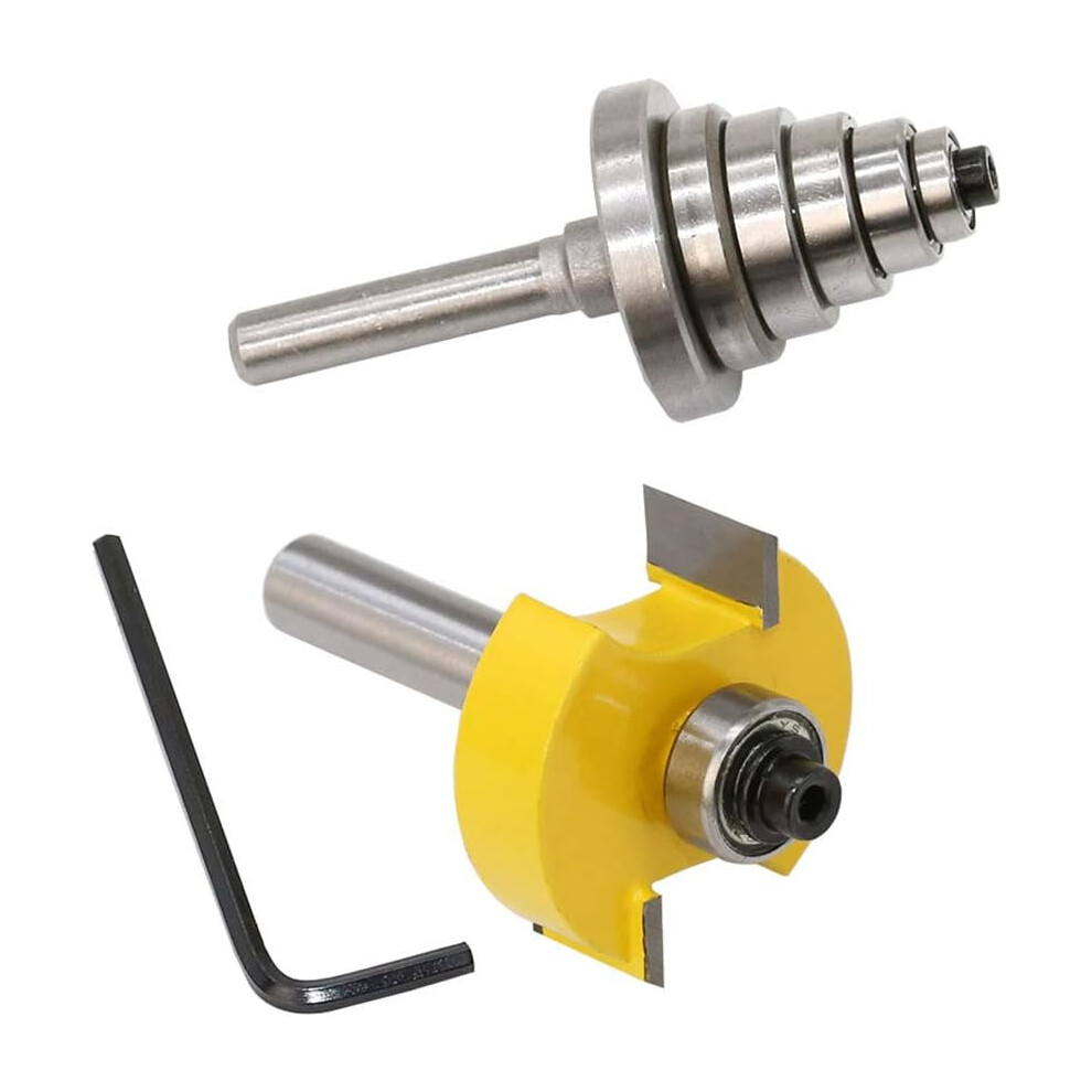 Woodworking Milling Cutter Router Bit With 6 Shank Heat Resistant