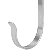 4 Stück Poolhaken aus Aluminiumlegierung – 21,5 8 1 cm – Silber