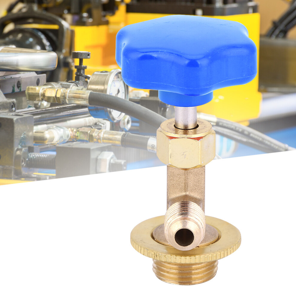 Durable Brass Refrigerant Dispensing Valve 1/4Sae For R134/R22 A/C Repair Tools 8731364082808
