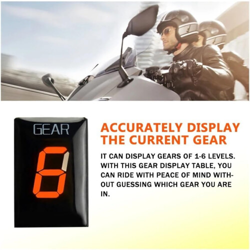 Gear Indicators 2006 Orange 16 Level Gear Display Meter 2