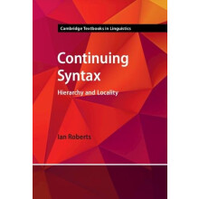 Continuing Syntax by Ian University of Cambridge Roberts Paperback Boo