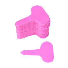 Etichette per piante a forma di T: plastica resistente per resistere agli agenti atmosferici, design a T per un inserimento sicuro ed etichette