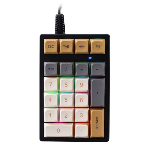 Mini Number Pads 21Key Numpad For Laptop And Desktop Compact Numeric ...