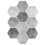 Εύκολη εγκατάσταση DIY Backsplash πλακιδίων πέτρινα σύνθετα πλακάκια τοίχου φλούδα και 1