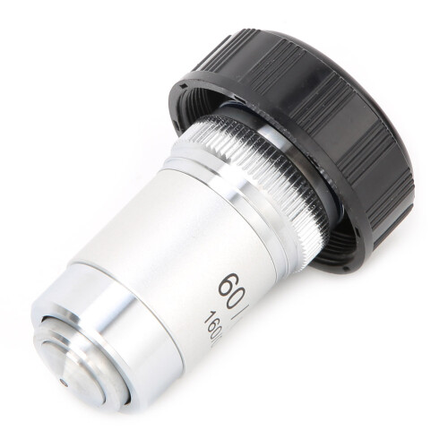AllSteel 60X Achromatic Biological Microscope Objective Lens 20.2mm 2