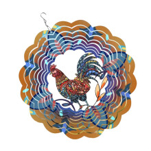 Langdurig ijzeren windgongspinner met dierlijke motieven