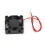 24V 30x30x10mm schwarzer Mini-Lüfter 2,35 CFM 4 Stück 5