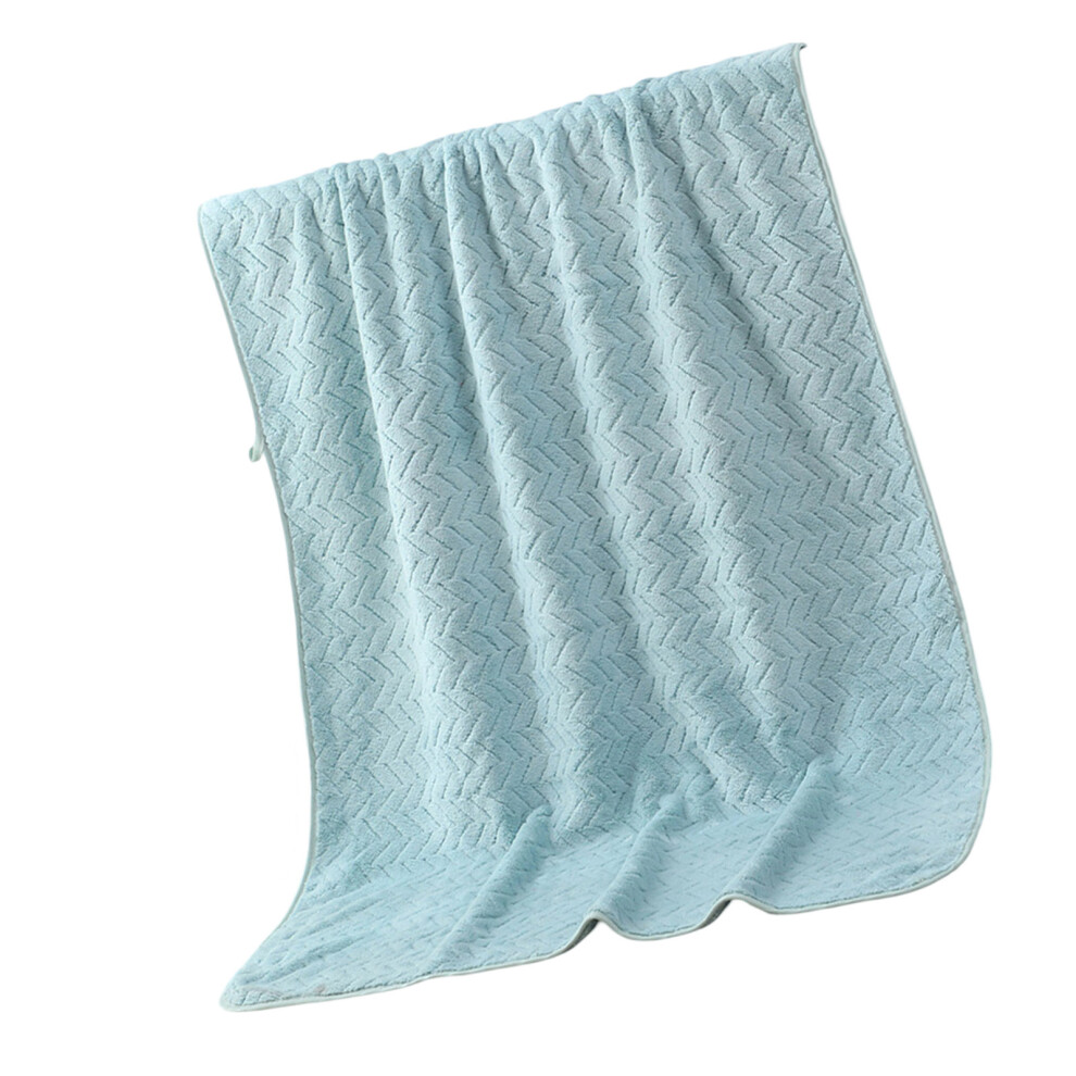 Soft Cotton Hand Towel, Convenient Bath Towel for Bath and-blue