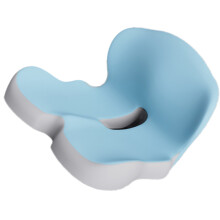 Chair Cushion Memory Foam Integrated Seats-Blue and gray color