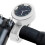 Handlebar Watch Motorcycle Handlebar Mount Clock  Waterproof Shockproof Compact Timekeeping Clock For Cycling  Silver 1