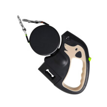 Retractable Dog Leash For Small And Large Breeds With Comfortable AntiSlip Handle Automatic Tow Rope Khaki