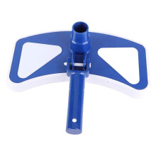 Swimming Pool Vacuum Head Curved Suction Tool For Inground And Above Ground Pools With Sturdy Bristles For Debris Removal