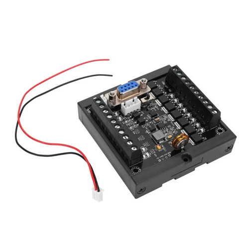 20MT PLC Board 12 Inputs 8 Outputs 1028VDC Base Programming 1AD+1DA Optocoupler Isolation Transistor Output 1