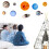 Κρυστάλλινη σφαίρα θεραπείας: Διακόσμηση γραφείου που εξισορροπεί το Ρέικι, 4