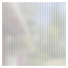 Window Stickers 3 Pieces Window Film Privacy Frosted Vinyl 3D Decorative Decals Non Adhesive 55x100 cm For Bathroom