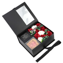 Coffrets cadeaux à remplir pour la fête des mères, coffrets en carton rouge en forme de cœur, finitions soignées, coffrets cadeaux sur le thème