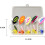 Bait Set 5 Boxed Composite Sequins Rotating Sequins Metal HandCranked Copper Column Three Hook 6.5g7cm 5