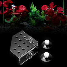 Acrylic Coral Frag Rack Bracket for Fish Tank Aquarium, 14x14x5.5cm