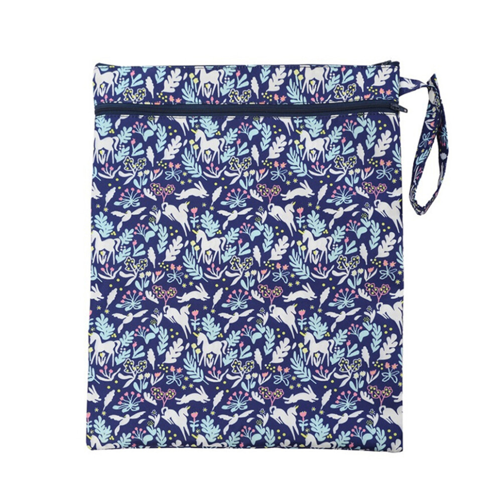 (Little blue bunny) Waterproof Wet Bags For Easy And Mess-Free Nappy Changing Polyester-image-OPC-PN9WMDW-NEW