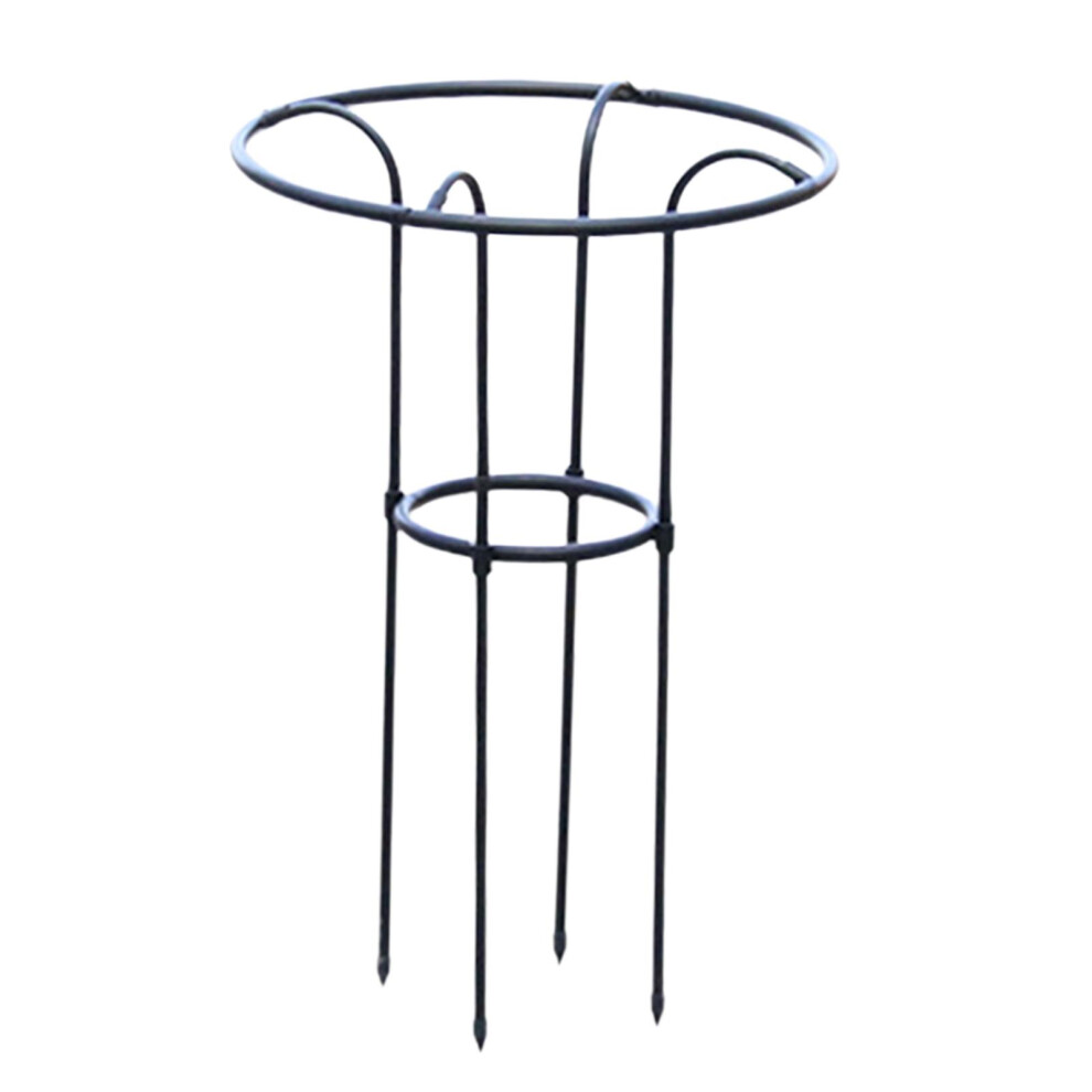 (Black, 70 cm) Metal Plant Trellis For Flower Pot 25 Cm Effortless Assembly Garden-image-OPC-PN9WQNT-NEW