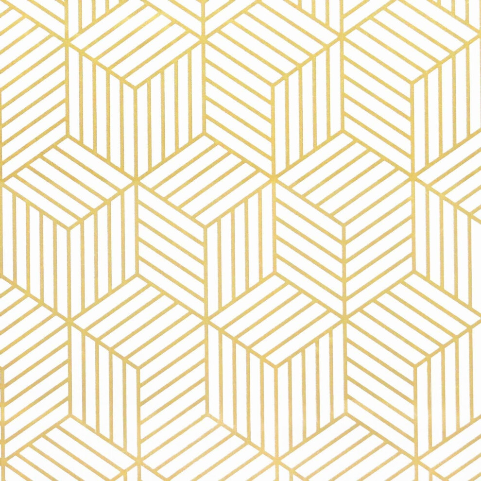 Peel And Stick Wallpaper For Diy Projects, Geometric Stripes Pattern, Odorless Removable Self-Adhesive Vinyl Film, Thickened Durability For Longevity, 9094122735149