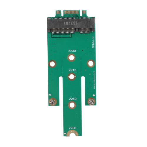 MSATA zu NGFF Adapterkarte grün 3x5cm ABS 1