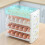 Egg Container Holder Plastic Refrigerator Organizer Clear Stackable Tray Box With Lid Double Layer Drawer Fridge 4