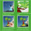 Easy Peel Off Summer Window Clings, Reusable Smooth Surface Application, Double-Sided Printed Summer Decorations for DIY Layouts 5