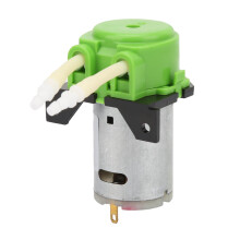 D-2 4mm DC 12V Peristaltik-Dosierpumpe Labor Grün Einfach zerlegbar