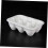 6grids Ceramic Egg Tray Shockproof Fridge Storage Organizer 6Grid Egg Holder For Kitchen 5