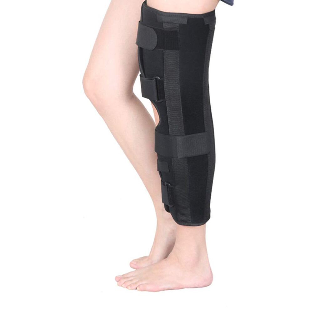 Knee Support Adjustable Joint Brace For Surgical Fixation And Fracture Stabilization, PostOp Splint, Neoprene One Size