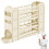 Egg Holder for Refrigerator, 4Tier Rolling Egg Dispenser, Refrigerator Egg Rack Organizer, Egg Storage Rack 1