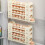 Egg Holder for Refrigerator, 4Tier Rolling Egg Dispenser, Refrigerator Egg Rack Organizer, Egg Storage Rack 2