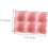 2pcs Ceramic Egg Holder, Pink Ceramic Egg Storage Container, 14.5x9.5x3.2 CM, For Refrigerator, Kitchen Organisation 4