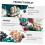 2pcs Ceramic Egg Holder, Pink Ceramic Egg Storage Container, 14.5x9.5x3.2 CM, For Refrigerator, Kitchen Organisation 5