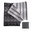 Elegant Square Handkerchief with Jacquards Pattern Pocket-FJ007 1