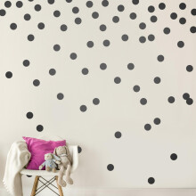 Vinyl Wallpaper, Wall Decor Peel And Stick For Wide Range Uses Boho Wall Decal, Reliable Material Irregular Polka Dots For Bedroom Living Room (Golden