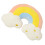 Rainbow Cloud Moon Plushie Pillow for Relaxation-rainbow cloud 1