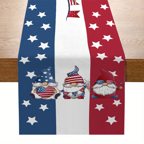 Tablecloths Independence Day Delicate Table Adornment-6