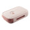 Refrigerator Organizer Case 1 Piece With Lid Drawer Type Freezer Container Space Saving Design For Kitchen Storage Use 1