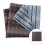 Elegant Square Handkerchief with Jacquards Pattern Pocket-FJ002 1