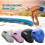 3D-ergonomische Silikon-Schwimmkappe 100 g Einheitsgröße Blau 4