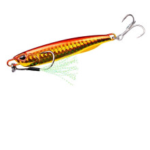 Scale Blade Lure 1060G Sinking Vibration Baits Artificial Feather For Bass Pike Perch Color B