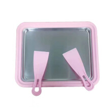 Ice Cream Roll Maker Roller with Spatulas Ice Cream-Pink L
