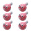 Ceramic Chopstick Holder Utensil Holders Ceramic Material-Pink 1