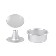 4/5/7/9/10Inch Aluminum Alloy Round Chiffon- 4 inch